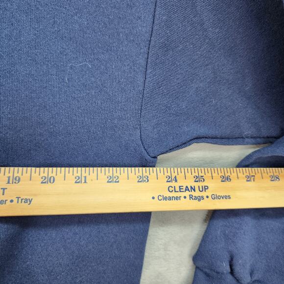 NEW Vintage Tultex Sweatshirt Women’s XL Blue Birdhouse Pumpkin Fall Cottagecore - Picture 5 of 10